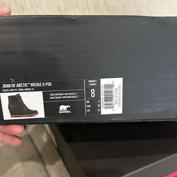 Sorel Black and Brown Lace-Up Boots - Picture 4 of 4